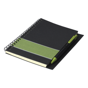 Coloured Stripe Notebook with Pen